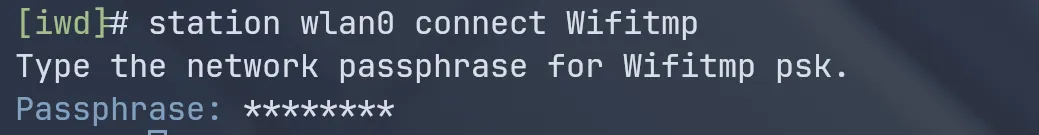 Shows the connect command